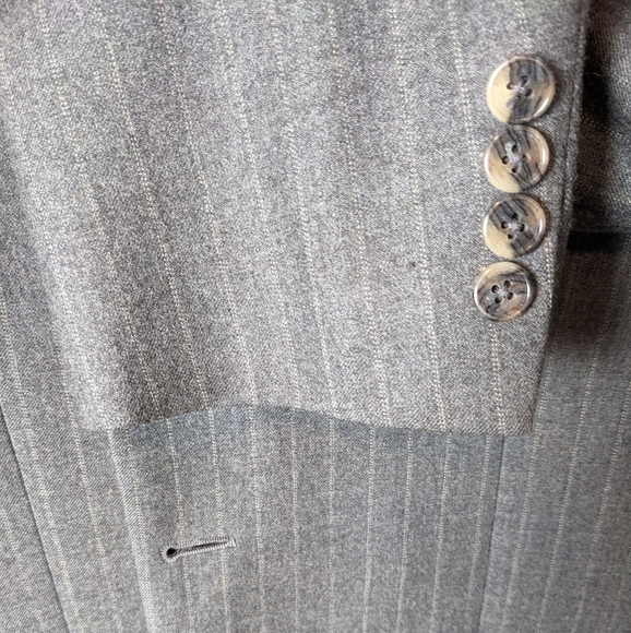 Nordstrom Joseph Abboud, 100% Wool Men's Sport Coat, Gray, 39R - Picture 6 of 7